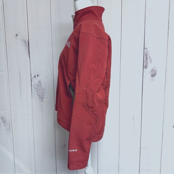 North Face Women's Apex Bionic Jacket, Rust, Size M, EUC - Picture 2 of 9